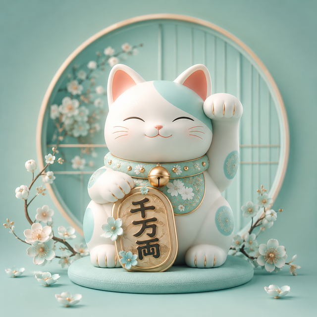 [AI Art] 招財貓