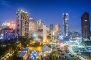台中の夜景