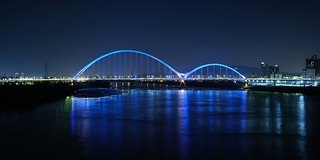 新月橋夜景