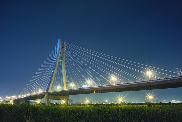 新北大橋夜景