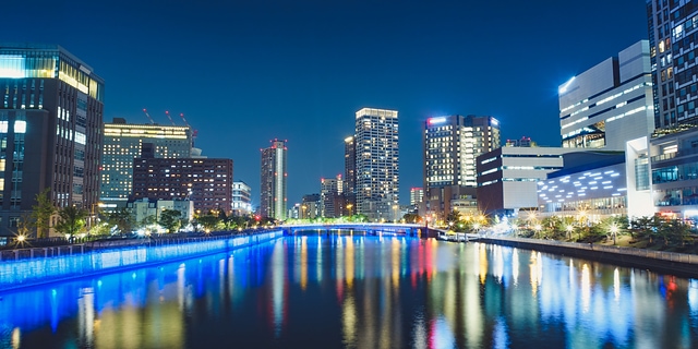 玉江橋夜景