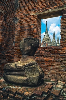 泰國曼谷帕席桑碧寺佛像