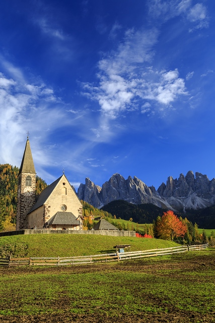 St Magdalena Funes Valley Italy