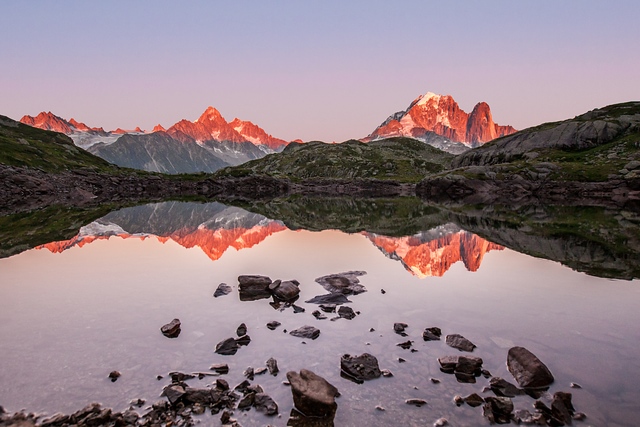 Haute Savoie, AiguilleVerte, France