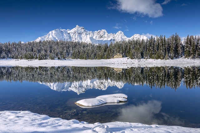 Lake Palù Valtellina Italy