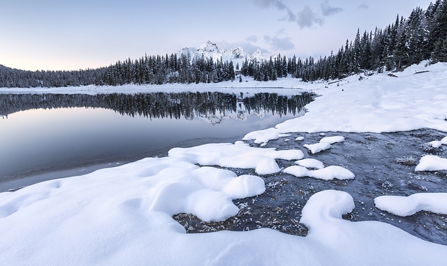 Palù Lake Valtellina Italy