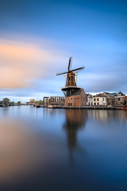 Windmill De Adriaan Haarlem Holland