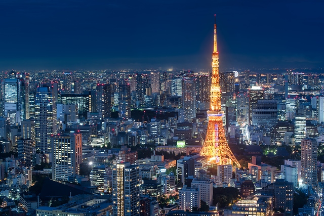 Tokyo Tower in night