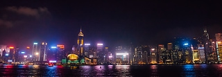 維多利亞港夜景