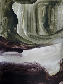 Modern abstract expressive art