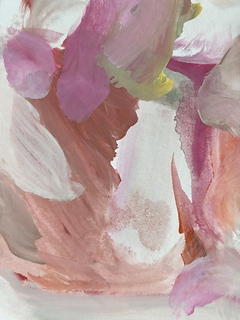 MODERN PINK ABSTRACT TEXTURE ART