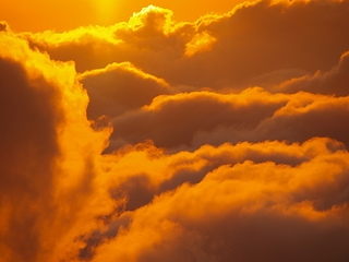 北大武日落雲海