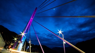 夜晚的勇男橋