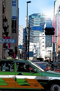 東京新宿, 商業鬧區