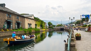 悠閒河畔－小樽運河即景 Scene of Otaru canal(16:9版)