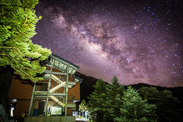 玉山排雲山莊銀河