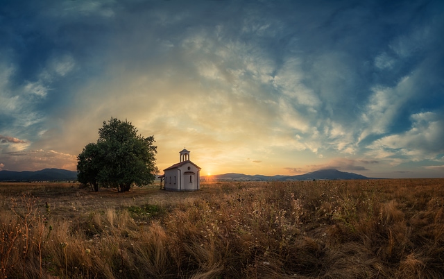 Summer sunset